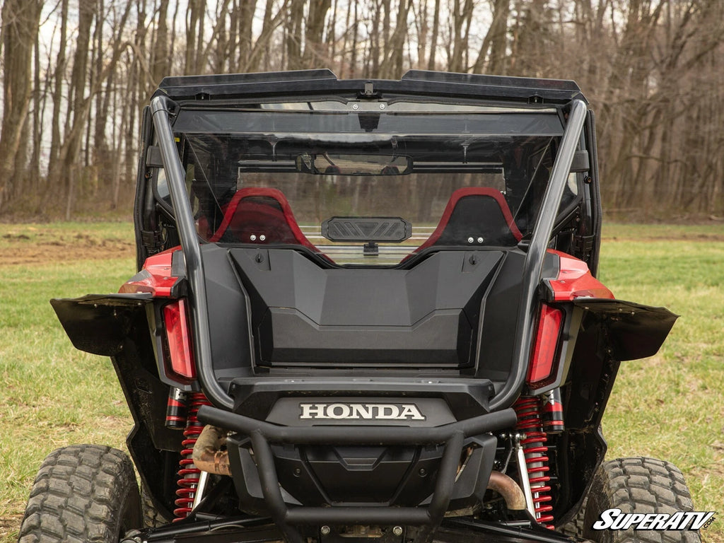 Vented Rear Windshield for Honda Talon 1000R / 1000X (2019+) - Light Tint