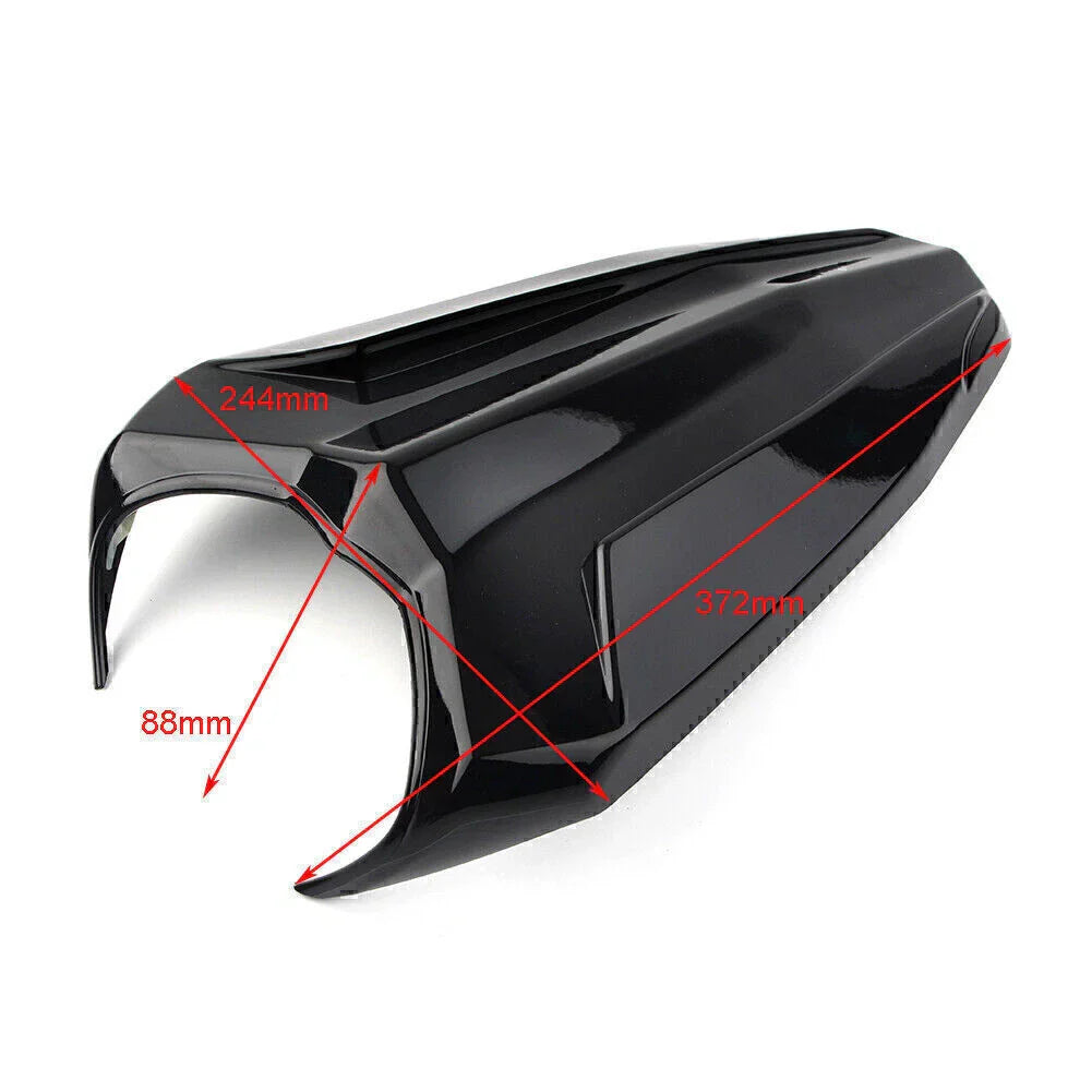 Yellow Rear Pillion Seat Cover for Yamaha YZF R15 (2017-2021)