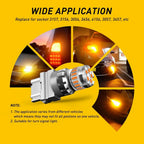 Set of 2 AUXITO 3157 LED Turn Signal Light Bulbs for