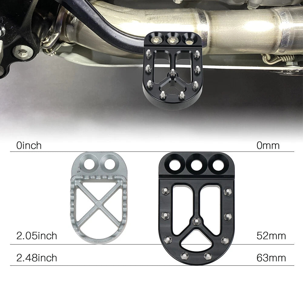 CNC Brake Pedal Tip for KTM 1050 Adventure/R (2015–2016), 1090 Adventure R (2017–2018), 1190 Adventure/R (2013–2016)