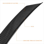 Carbon Fiber Rear Window Spoiler for BMW 3-Series/M3 Sedan (2012–2018)