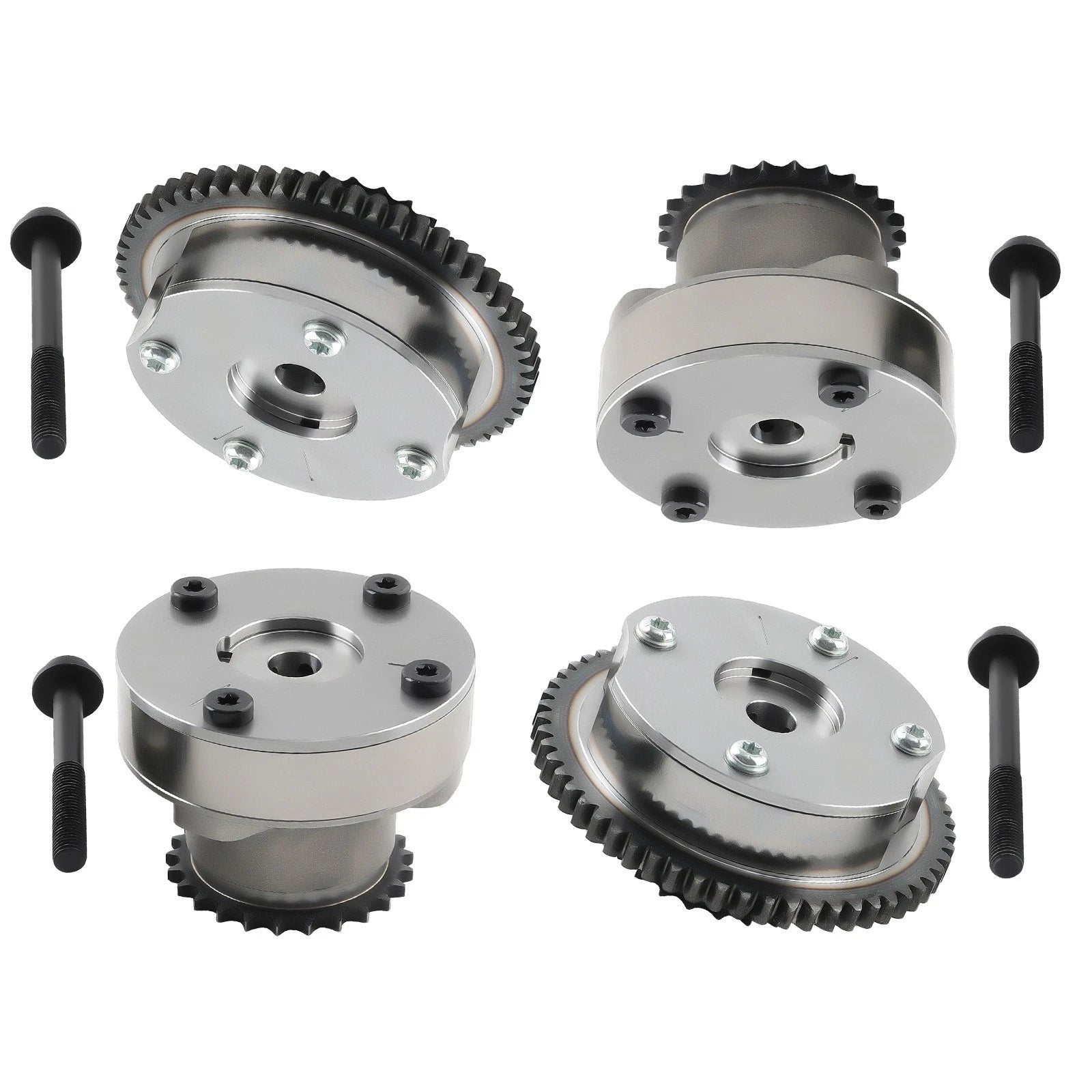 Set of 4 Camshaft Phasers for Ford Mustang Lincoln Taurus F-150 (2011–2014) AT4Z-6C525-B