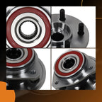 Front Wheel Bearing Hub Assembly for Jeep Cherokee/TJ (1990–1999) WE61169