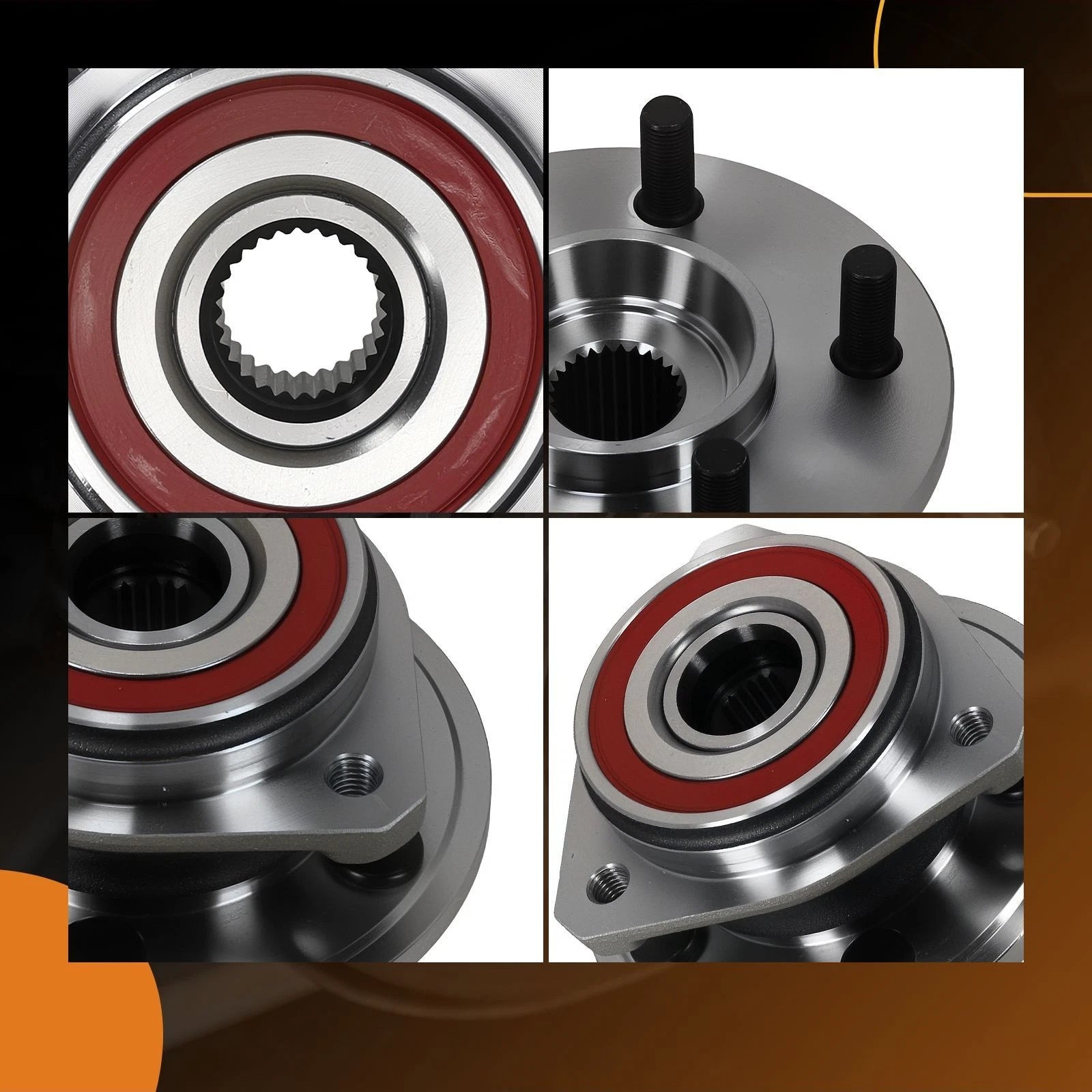 Front Wheel Bearing Hub Assembly for Jeep Cherokee/TJ (1990–1999) WE61169