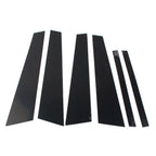 6 Pcs BC Pillar Post Trim for BMW 5 Series F10 (2011–2017)