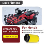 Air Filter with Clamp for Honda FourTrax Foreman 350 TRX350D (1987–1989)