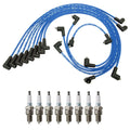 NGK 7mm Wire Set & Denso Iridium Spark Plug Kit for G15/1500 G25 (1990–1995)
