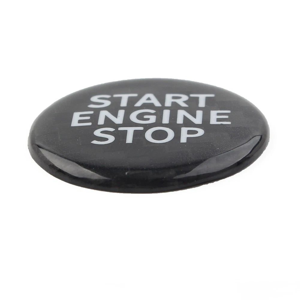 Black Engine Start Stop Button Cover for BMW G20 G14 G15 G29 G05 G06 G07 (2019–2021)