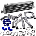 Universal Turbo Intercooler 27"x7"x2.5" & 2.5" Pipe Tube & Couplers Kit