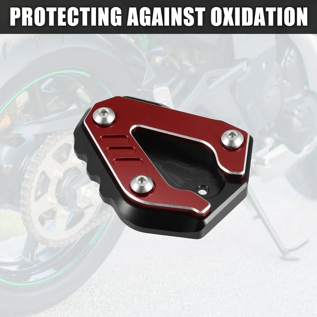 1 Set Aluminum Alloy Motorcycle Kickstand Pad for BMW S1000RR (2019-2023)