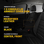 Middle Console Lid Armrest Cover for Ford Escape (2017–2019)