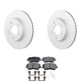 Set of 4 Bosch QuietCast Rotors & Akebono ProACT Pads for Ioniq (2017–2023)