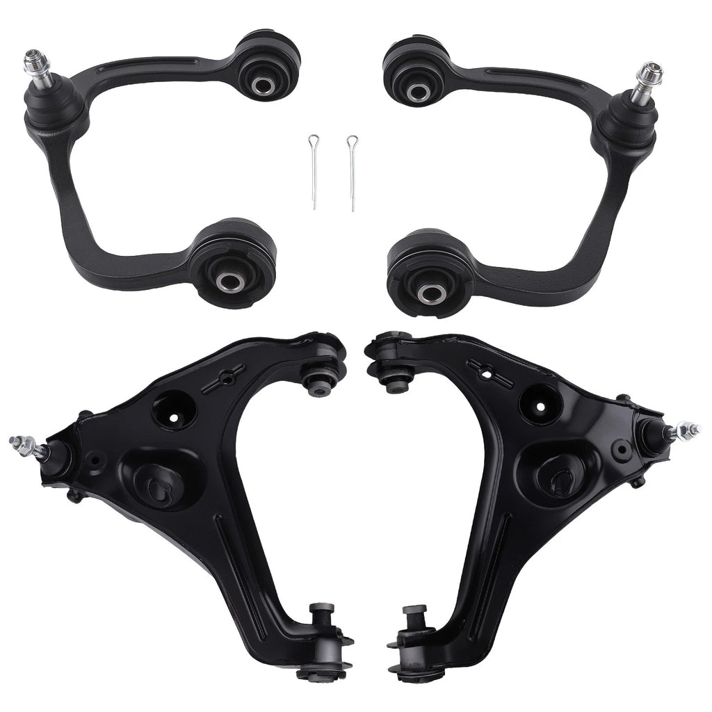 Set of 4 Front Lower Upper Control Arms for Ford F-150, Expedition (2009–2013) K621267