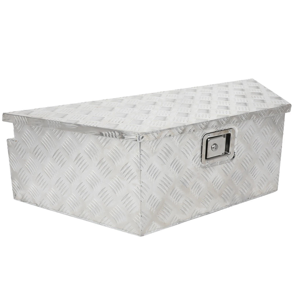 Aluminum Trailer Tongue Tool Box for Pickup Truck (39"X16.5"X12)