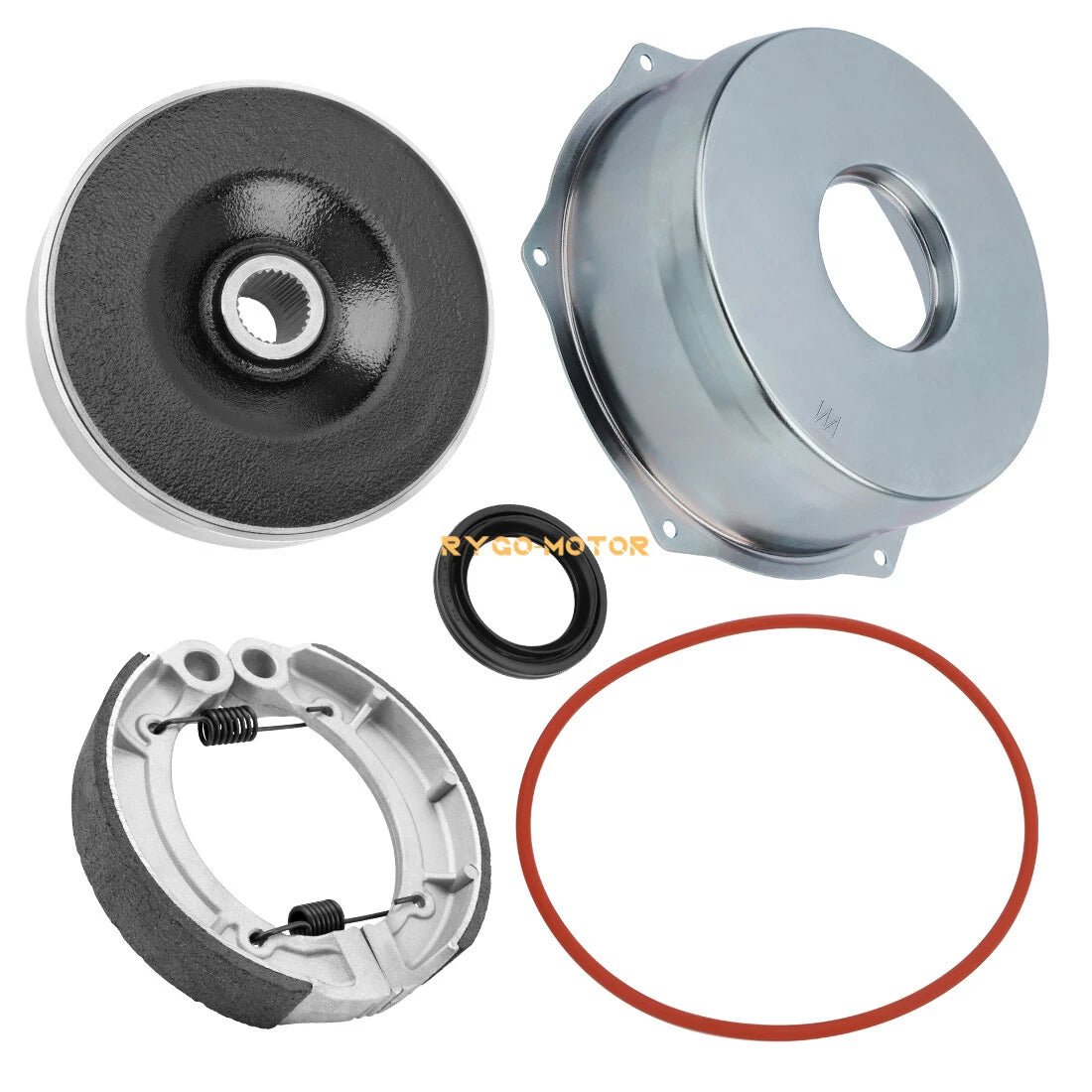 Rear Brake Drum Cover for Yamaha Big Bear 250 400 Bruin 350 (1990–2006)