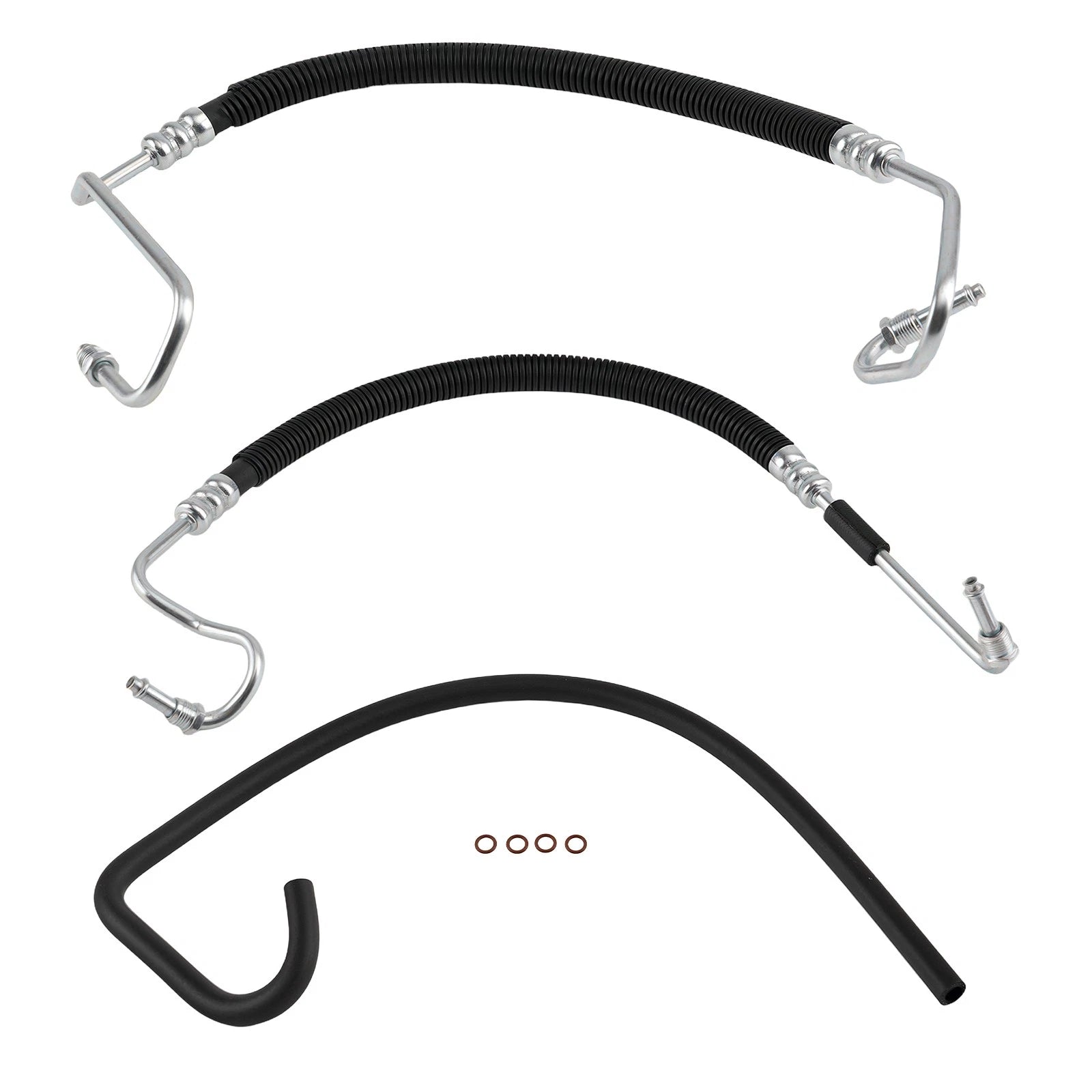 Power Steering Pressure Line Hose for Chevrolet GMC Sierra 2500 3500HD (2001–2007)