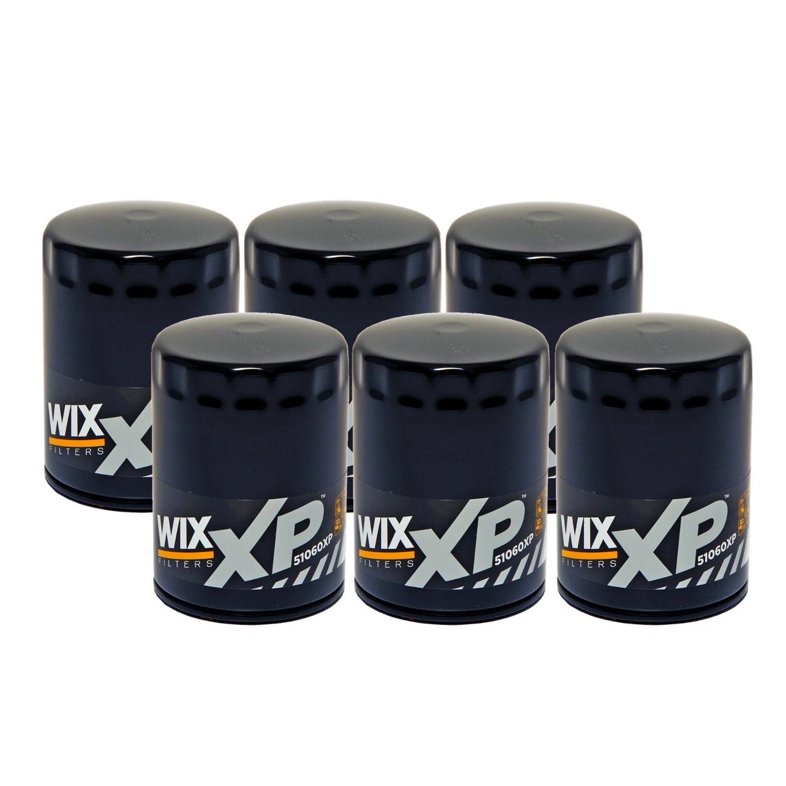 Set of 6 Wix XP Engine Oil Filters for Chevy GMC Hummer Cady