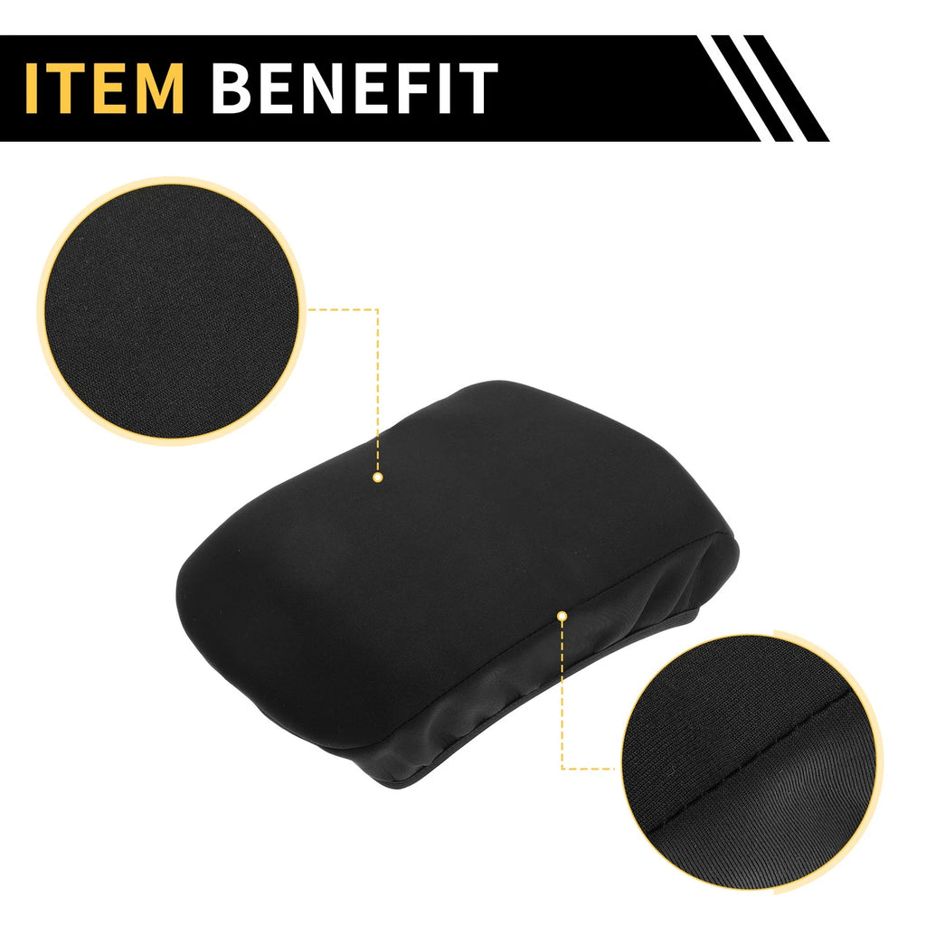 Console Lid Armrest Cover for Chevrolet (Microfiber Leather, Soft Foam)