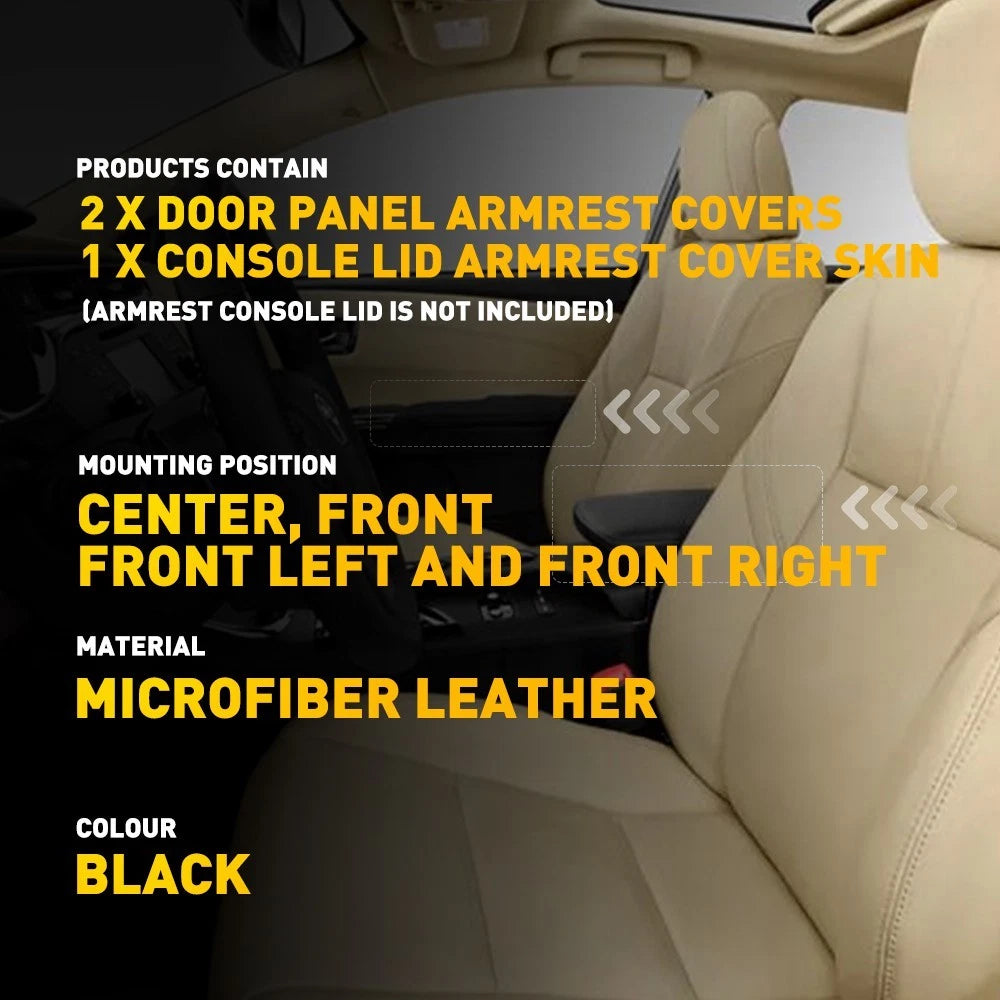 Console Lid Armrest & Door Panel Cover Trim for Toyota Avalon (2013–2018)