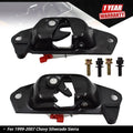 Set of 2 Tailgate Latch Locks for Chevy Silverado Sierra (1999–2007)