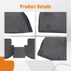 Set of 4 Carpet Floor Mats & Cargo Liner for Mazda CX-90 (2024)