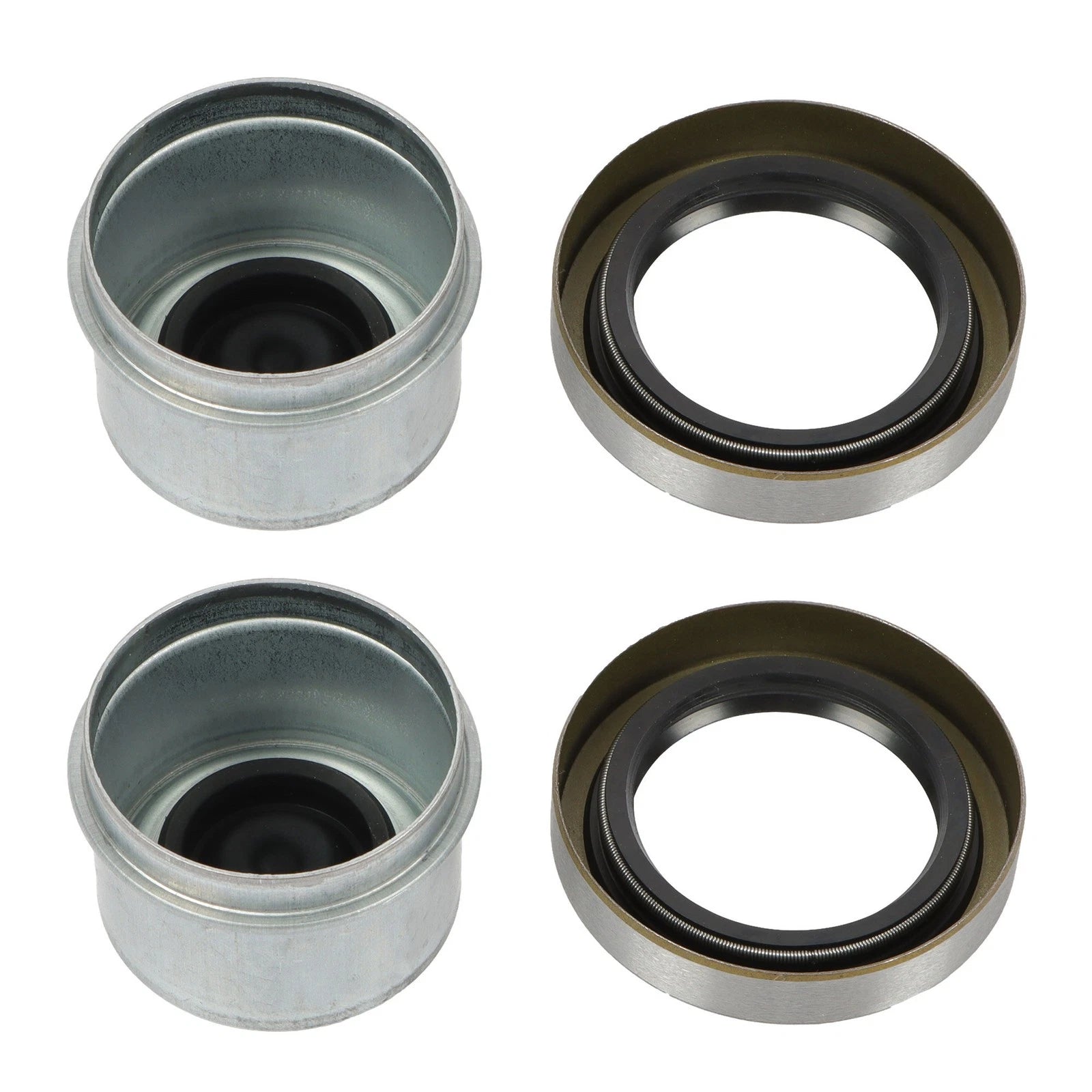Set of 2 Trailer Idler Hub Kits 5 on 4.5" for 3500 lbs Axle