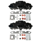 2X Dry Joint Style Manifold with Gasket for Mercruiser V8 (1985–2000)