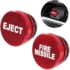 Fire Missile Eject Button 2 x Car Cover Accessories for All Makes