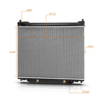 A/C Condenser for Lexus RX330 RX350 (2006–2009) Aluminum Core
