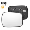 Right Side Heated White Mirror Glass for Honda Accord (2011–2013)