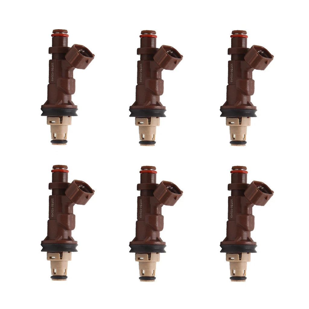 Set of 6 Fuel Injectors for Toyota Tacoma Tundra 4Runner (1995–2004) 23250-62040