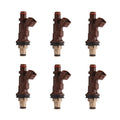 Set of 6 Fuel Injectors for Toyota Tacoma Tundra 4Runner (1995–2004) 23250-62040