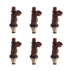 Set of 6 Fuel Injectors for Toyota Tacoma Tundra 4Runner (1995–2004) 23250-62040