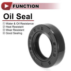 Set of 5 Rotary Shaft Oil Seals for Various Models (25x42x10mm)