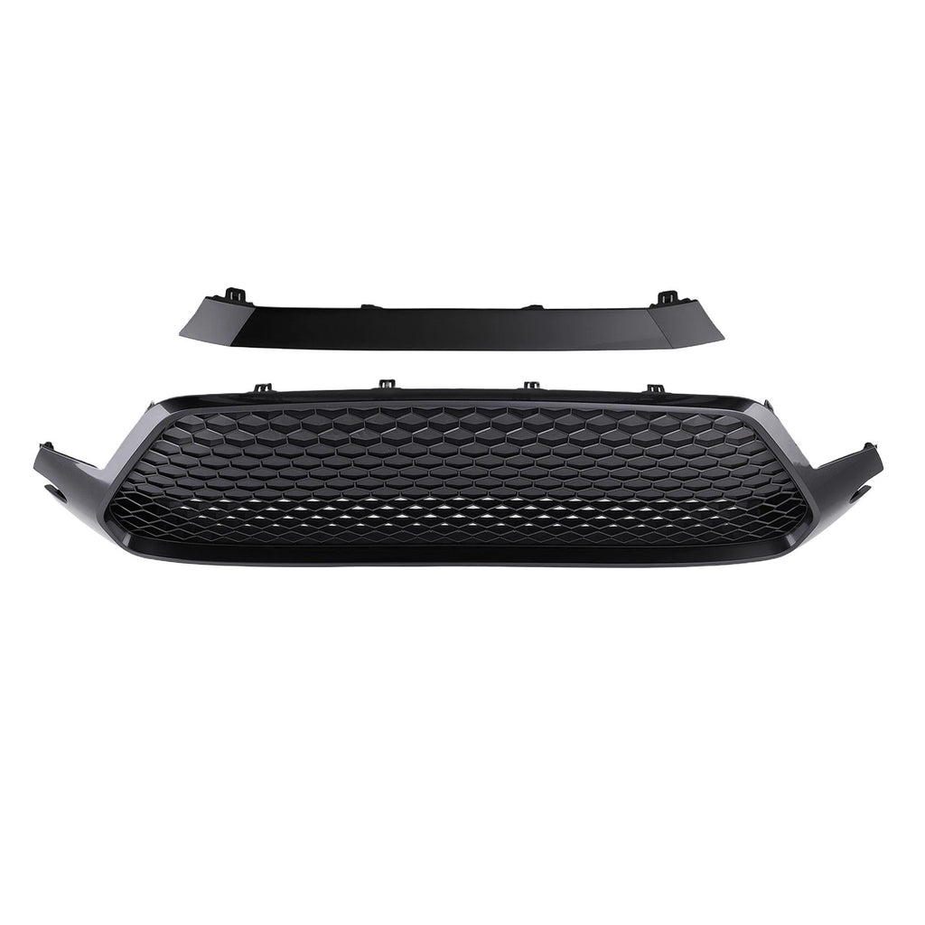 Bumper Grille Set 2X for Toyota Corolla SE XSE (2020–2022) TO1036206 Black