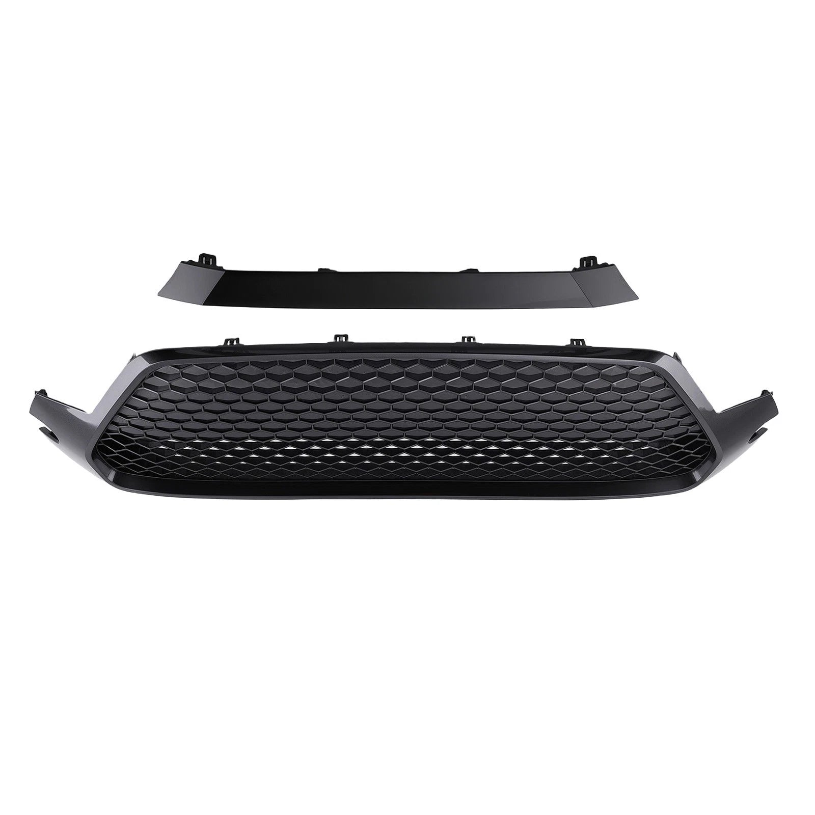 Bumper Grille Set 2X for Toyota Corolla SE XSE (2020–2022) TO1036206 Black