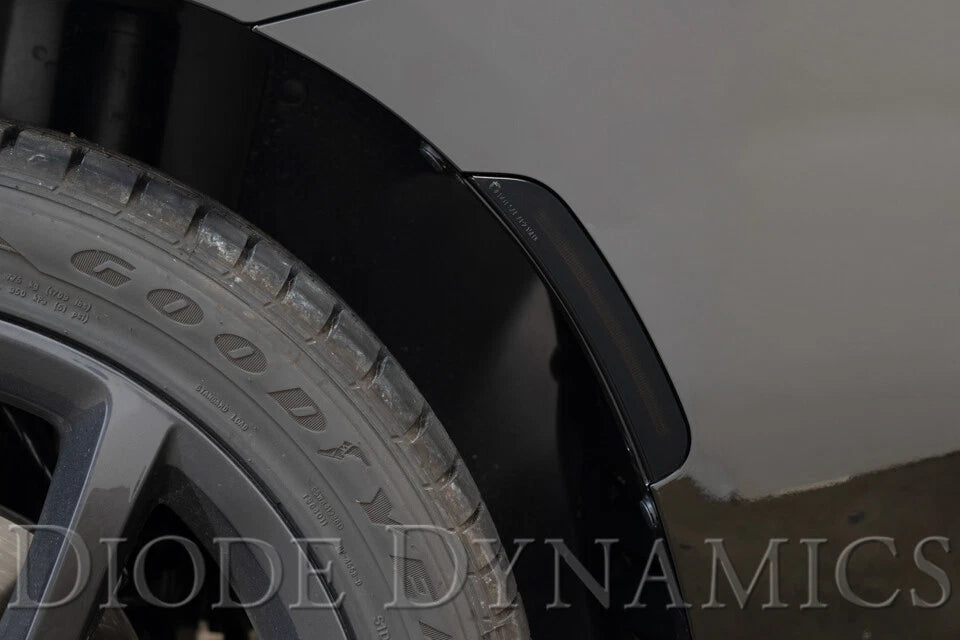 Smoked LED Side Marker Lights Set for 2015-2020 Dodge Charger