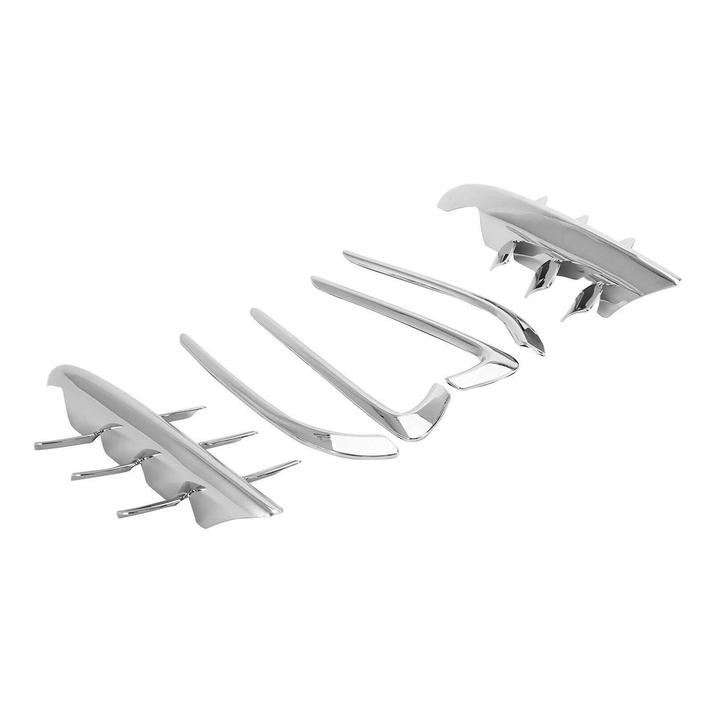 Chrome Fairing Shark Gills for Honda GL1800 (2001–2011)