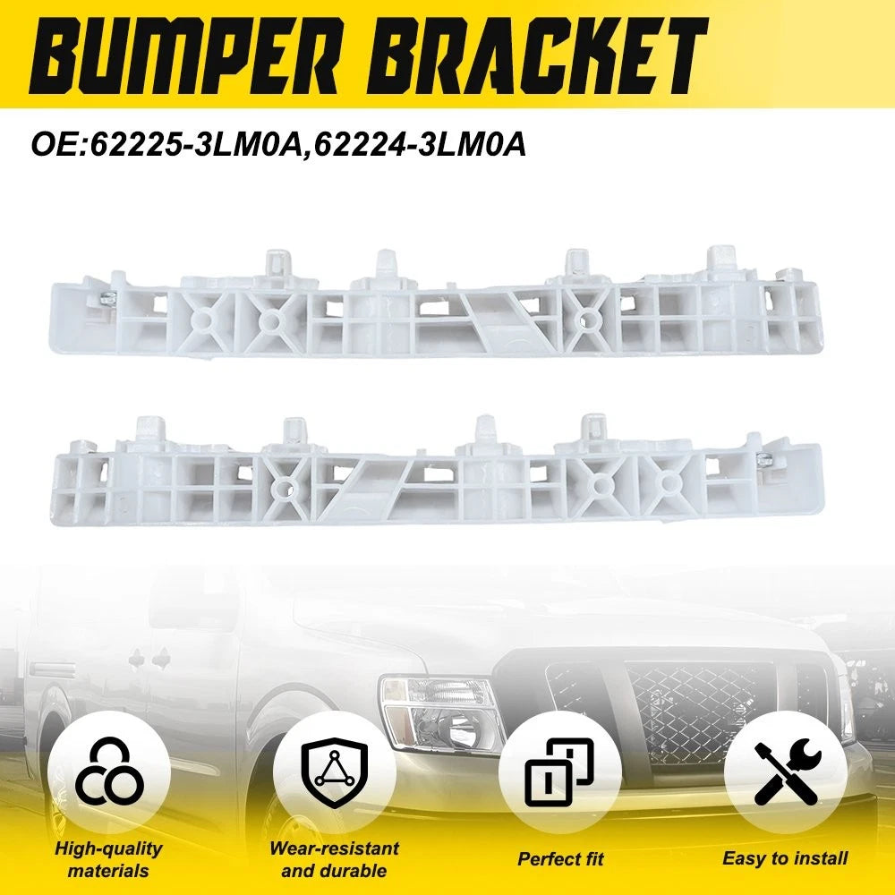 Front Bumper Bracket Retainer L&R for Nissan NV S STD SV (2013–2021) 62224-3LM0A