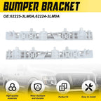 Front Bumper Bracket Retainer L&R for Nissan NV S STD SV (2013–2021) 62224-3LM0A
