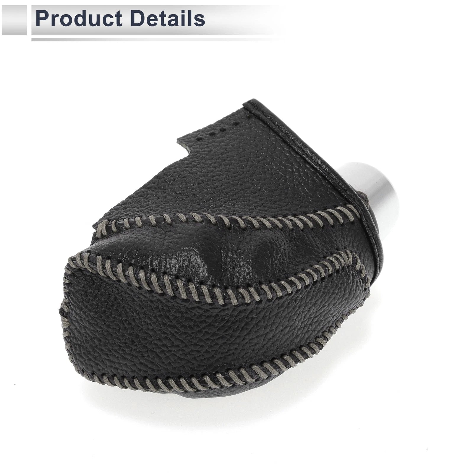 Gear Shift Knob Cover for Subaru Impreza (2017–2023) Pebbled Black Grey