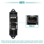 Power Window Switch Set of 2 for Mitsubishi Lancer (2008–2014) No.MR587944