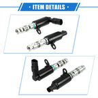 2 Pcs Variable Valve Timing Solenoid for Kia Soul 2.0L L4 (2014–2019) No. 24355-2E000