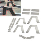 Set of 2 C Notch Frame Step Notch for Chevrolet C10 Pickup (1963–1972)