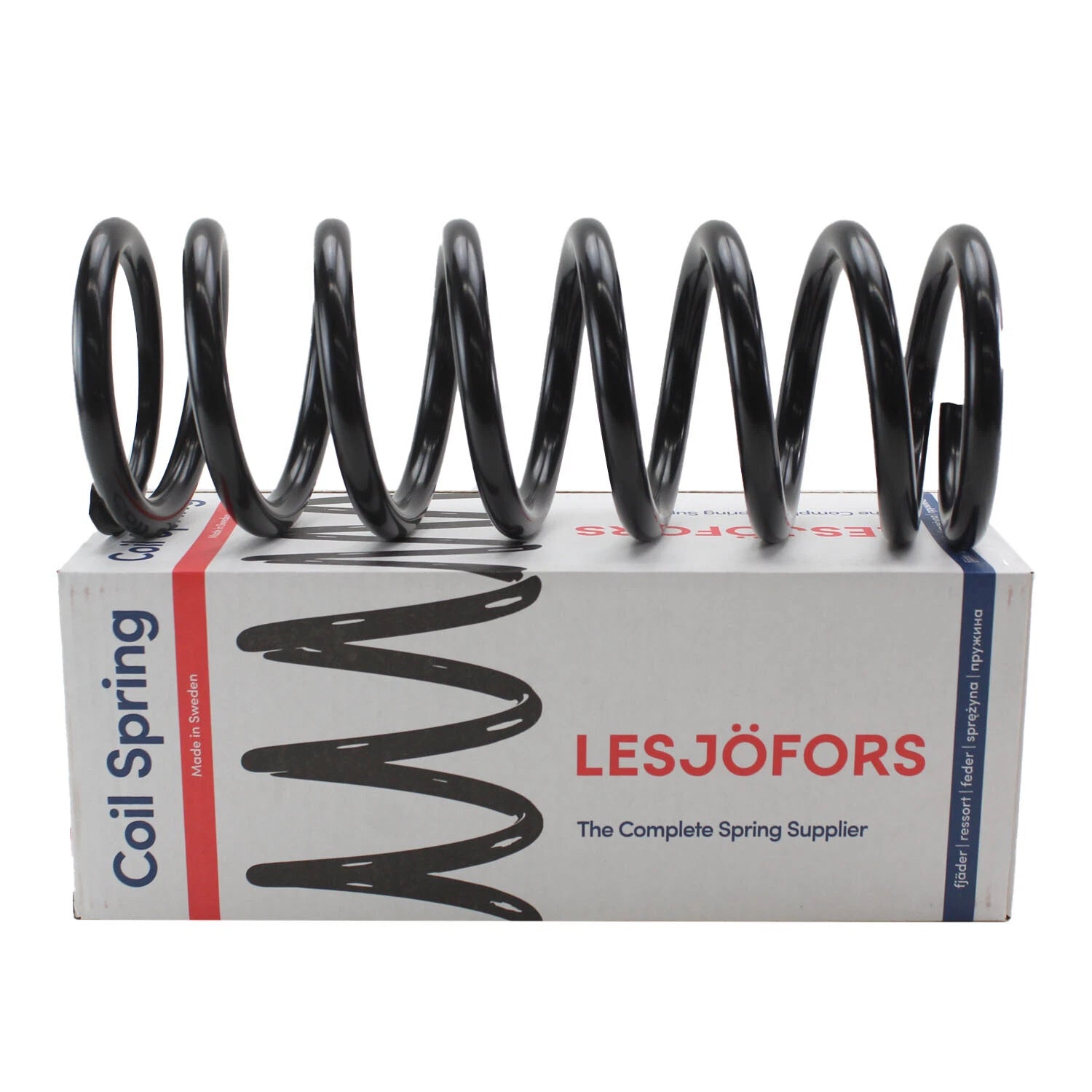 Coil Spring for Mercedes W126 300SD 350SDL (1981–1991) Lesjofors 4256804