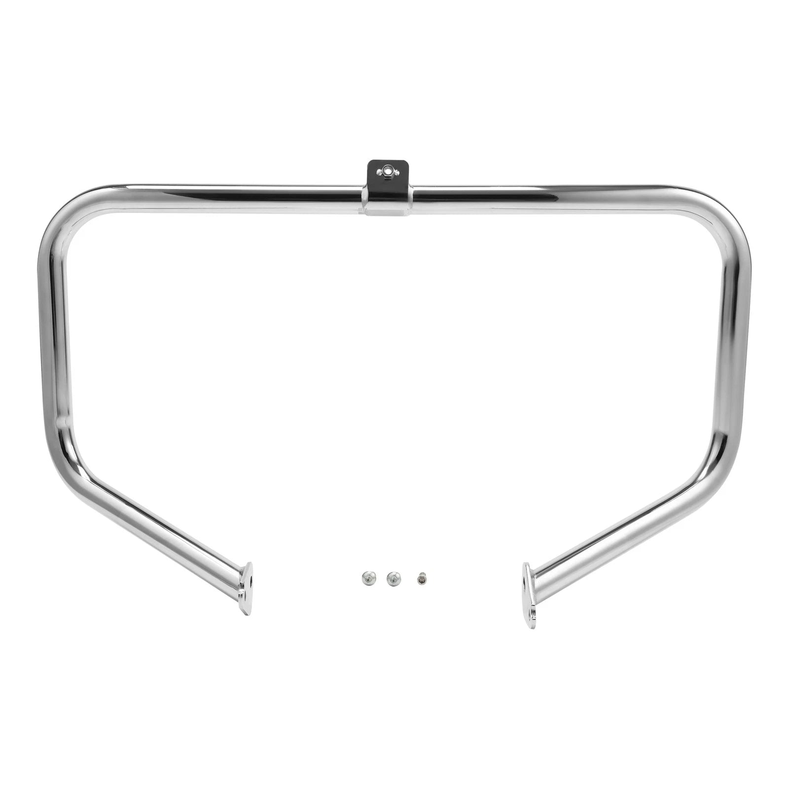Chrome Engine Guard Highway Bar Foot Pegs for Harley Road King (1997–2008)