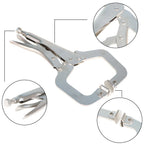 Set of 10 Locking C-Clamps for Rotary Gasket Applications
