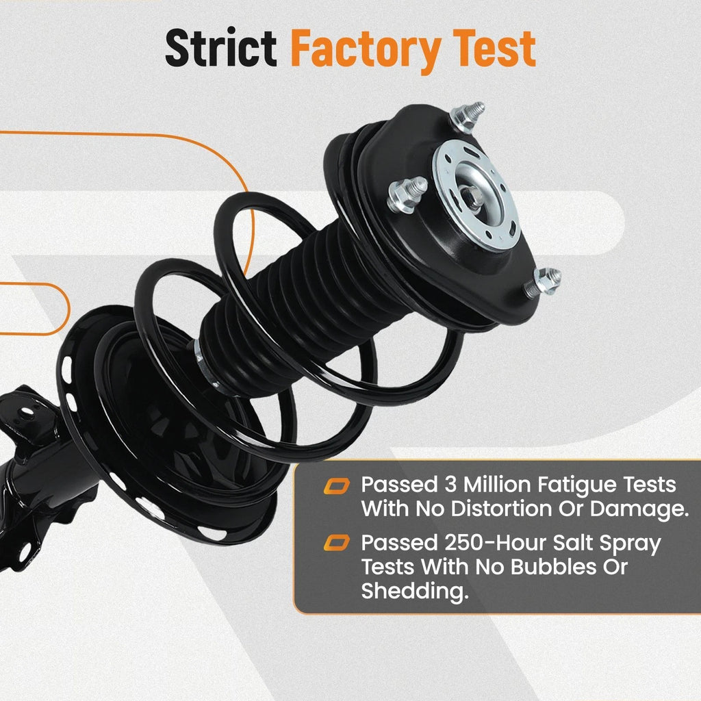 Set of 4 Front Struts w/ Coil Spring & Sway Bar End Links for Toyota RAV4 (2006–2012)
