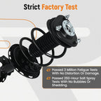 Set of 4 Front Struts w/ Coil Spring & Sway Bar End Links for Toyota RAV4 (2006–2012)