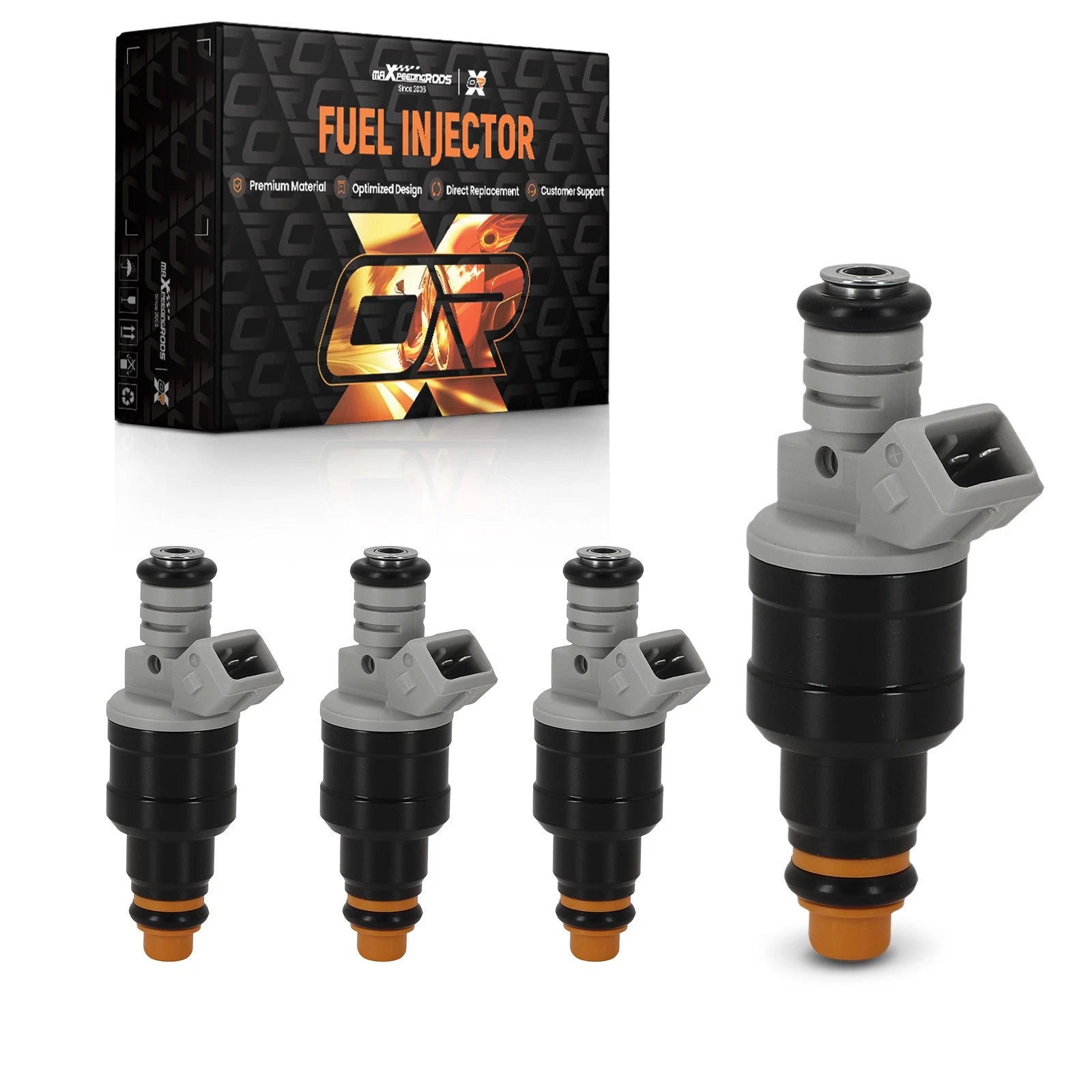 4pcs Fuel Injector Set for Ford Aerostar Tempo Mustang 2.3L (1986–1993)